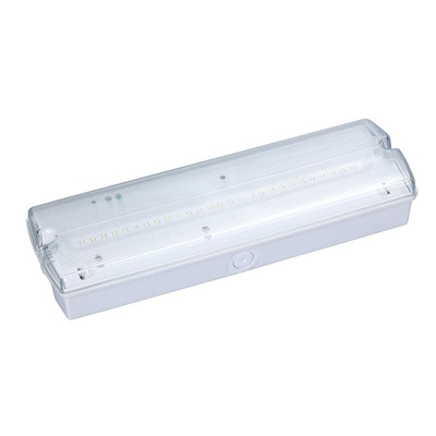 montaggio bianco del soffitto 4W 150lm della paratia LED della luce di emergenza dell'accumulatore di litio 60Hz