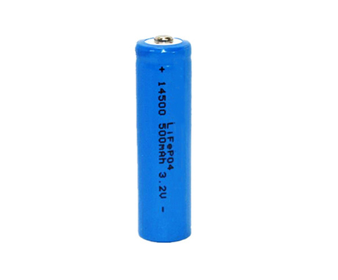 Batteria IFR ricaricabile 14500 3.2V 500mAh di illuminazione di emergenza 12V LiFePO4