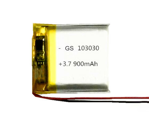 litio Ion Polymer delle batterie di 900mAh 3,7 V 103030 17g per il CCTV