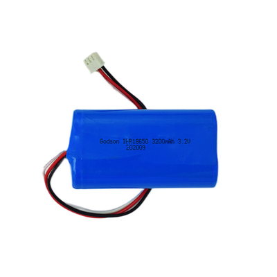 3200mah rivestimento in PVC della batteria IFR18650 da 3,2 volt LiFePO4 per illuminazione di emergenza