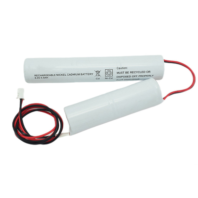 Pacchetto ricaricabile D4500mAh della batteria di 6,0 V NiCd con tempo di impiego lungo