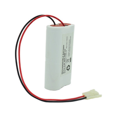 Pacco batterie luce uscita di emergenza affiancate 4,8 Volt D40000mAh NiCd