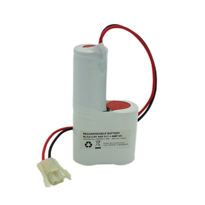 Tipo della pistola del pacchetto 3,6 V D4000mAh della batteria ricaricabile di NiCd 0.1C