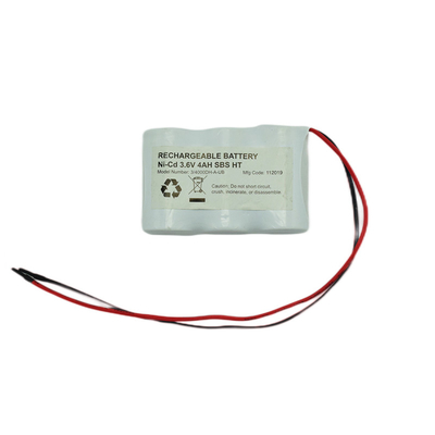 Pacchetto NiCD D4000mAh 3.6V della batteria della luce del segno dell'uscita dell'OEM parallelamente