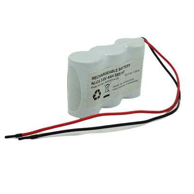 Pacchetto NiCD D4000mAh 3.6V della batteria della luce del segno dell'uscita dell'OEM parallelamente