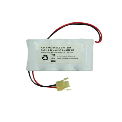 Luce Emergenza Ricaricabile Batteria Ni Cd 4.8V Durata Prevista 5 Anni D4000mAh