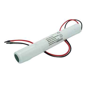 Rivestimento di PVC di NiCd della sostituzione della batteria del segno dell'uscita di sicurezza dell'OEM 4.8V