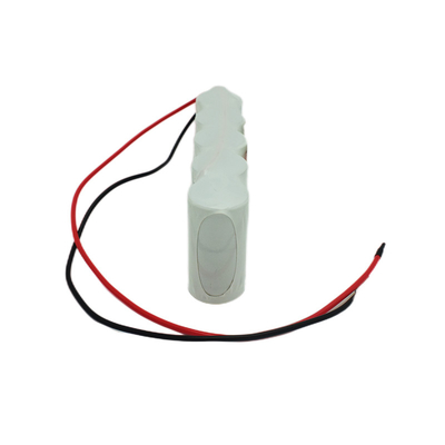 Le batterie della luce dell'uscita di sicurezza imballano parallelamente 6,0 volt C2500mAh NiCd