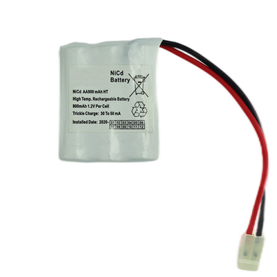 batteria 900mAh del CD del Ni della luce di emergenza 3.6V 500 cicli di volte