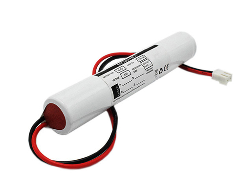 batteria 2500mAh del CD del Ni della luce di emergenza 3.6V 500 cicli di volte