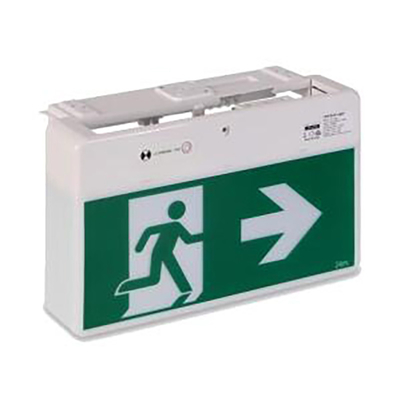 bianco adatto rapido 4W 60lm EGS4QLiA del contenitore di uscita di Ion Battery Emergency Light LED del litio 60Hz