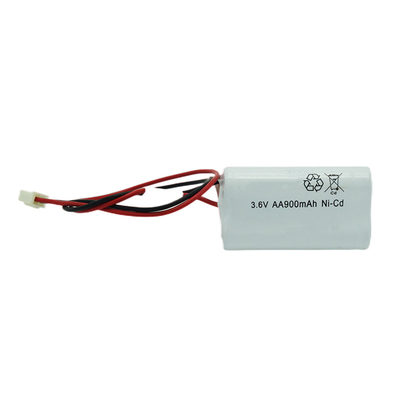 La batteria 3.6V di NiCd di illuminazione di emergenza ha preveduto la vita 5 anni di AA900mAh