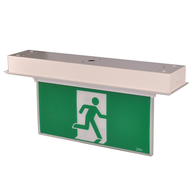 Batteria agli ioni di litio IP20 Luce di emergenza Lama da incasso con lampada Spitfire bianca 4W EGS4RS