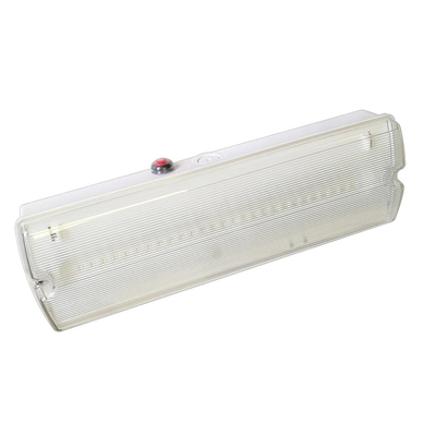 montaggio bianco del soffitto 4W 150lm della paratia LED della luce di emergenza dell'accumulatore di litio 60Hz