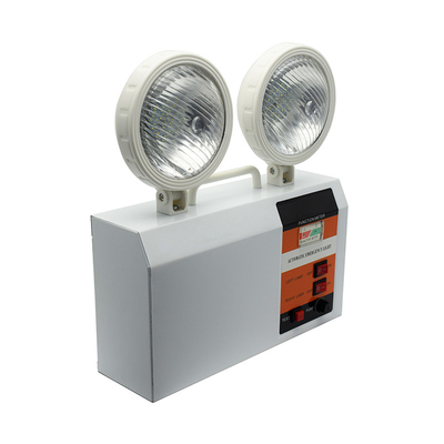 Luce LED Emergenza da esterno Twin Spot Bianco 3W 6500K Durata 3 ore