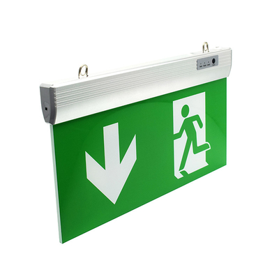 Batteria verde doppio AC85 parteggiato - 265V 50/60H del segno dell'uscita di sicurezza del LED
