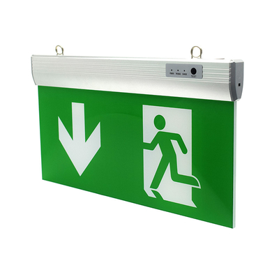 Batteria verde doppio AC85 parteggiato - 265V 50/60H del segno dell'uscita di sicurezza del LED