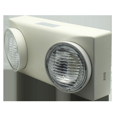 Luci di emergenza di Ion Battery Led Twin Spot del litio 6500K 3 ore