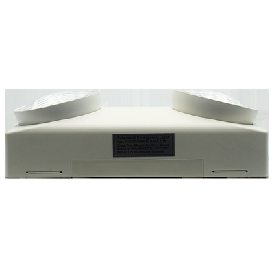 Luci di emergenza di Ion Battery Led Twin Spot del litio 6500K 3 ore