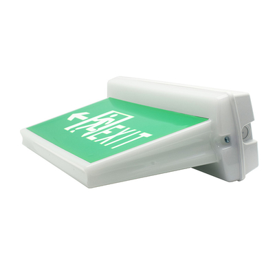 Luce all'aperto 8W bianco 6500K dell'uscita di emergenza LED a pile