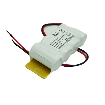 pacchetto della batteria ricaricabile di 4.8V C2500mAh NiCd per illuminazione di emergenza