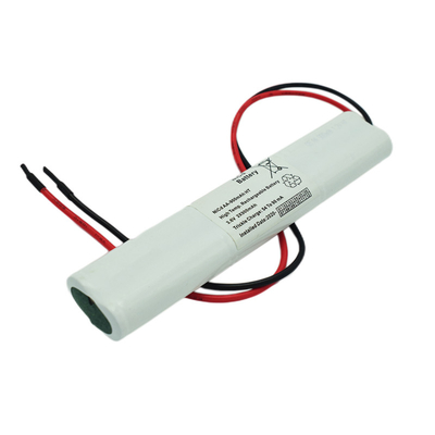 Pacchetto della batteria del CD del Ni della luce di emergenza di SC1800mah 3,6 volt
