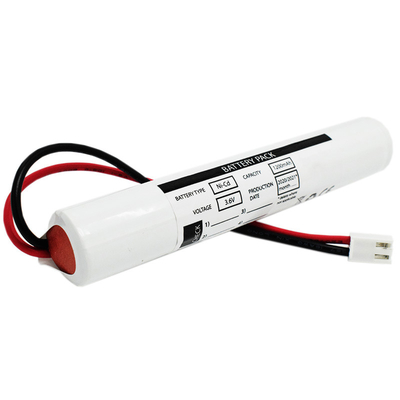 codice 8507300090 NiCD SC1200mAh di HS delle batterie della luce dell'uscita di sicurezza 3.6V