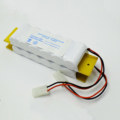 codice 8507300090 di HS dell'accumulatore al nickel-cadmio della luce di emergenza di 7.2V 1800mAh