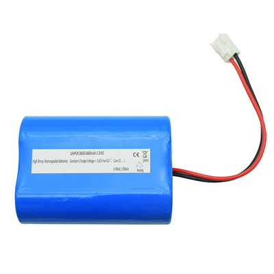 IFR26650 ha condotto la capacità elevata della batteria al litio LiFePO4 3.2V 6600mAh della luce di emergenza