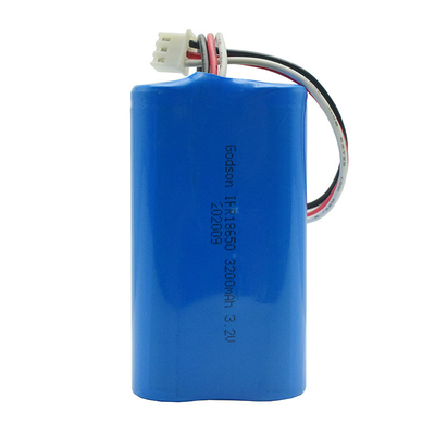OEM Lifepo4 Li Ion Battery IFR18650 3.2V 3200mAh della manica degli strizzacervelli