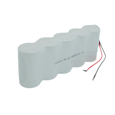 Batterie NiCD per la luce di emergenza D4000mAh 6.0 V sicure fianco a fianco