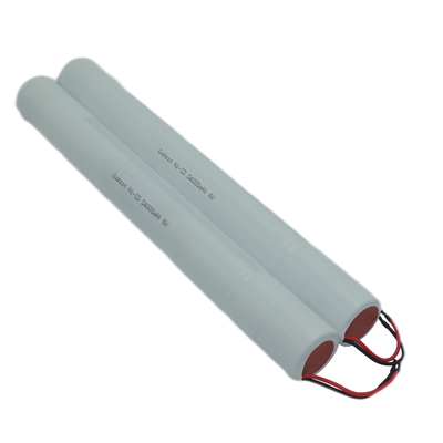 NiCd D4000mAh 6.0V Segnale di uscita Batteria di riserva per illuminazione di emergenza