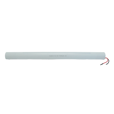 6.0V batteria ricaricabile al nichel cadmio F7000mAh batteria di uscita luce