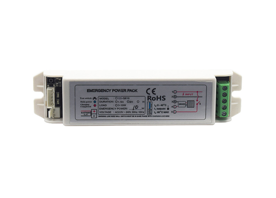 IP20 Emergency Power Pack Inverter tipo mantenuto Emergency Full Power ≤10W GS-Q810