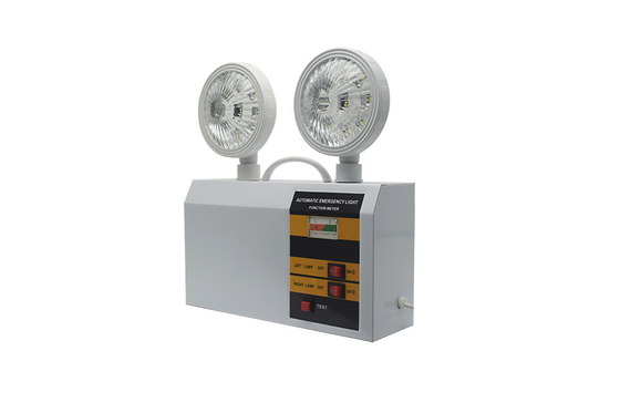 3 Watt Emergency LED Dual Head Exit Light Montabile a parete 3 ore Durata