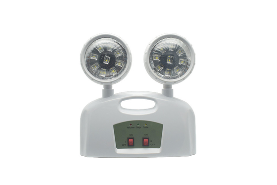 Luce di emergenza a doppia testa 3W AC 85-265V ABS con manico