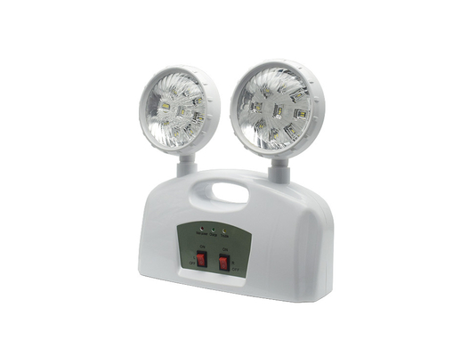 Luce di emergenza a doppia testa 3W AC 85-265V ABS con manico