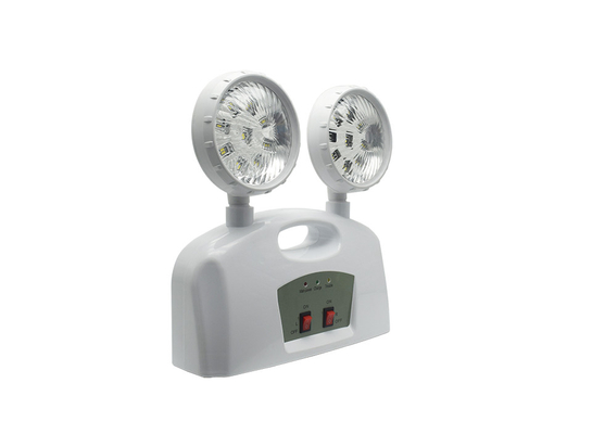 Luce di emergenza a doppia testa 3W AC 85-265V ABS con manico
