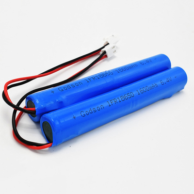 IFR 1600mAh 6.4 Volt 18650 LiFePO4 Batterie di tipo stick Facile da installare