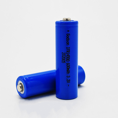 14500 600mAh 3.2V LiFePO4 Batteria per luci di emergenza e segnali di uscita