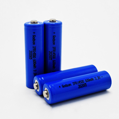 14500 600mAh 3.2V LiFePO4 Batteria per luci di emergenza e segnali di uscita