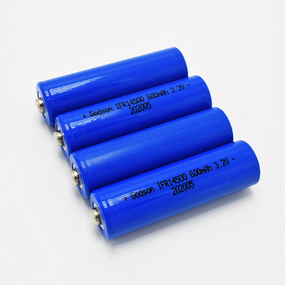 14500 600mAh 3.2V LiFePO4 Batteria per luci di emergenza e segnali di uscita