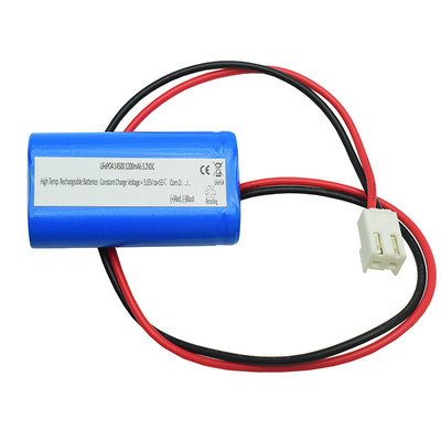IFR 1200mAh 3,2 Volt AA 14500 LiFePO4 Batterie di tipo Side By Side