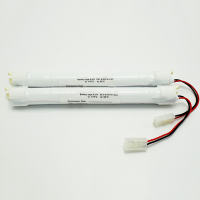 Batteria di illuminazione di emergenza Nicad con buona sicurezza SC1800mAh 6.0V
