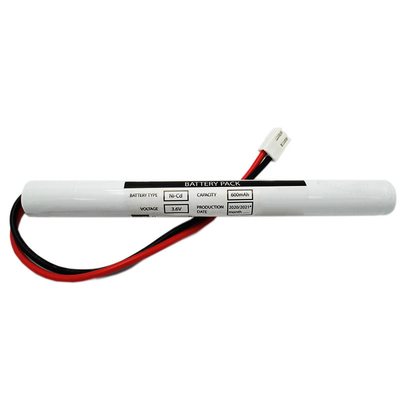 Ni Cd AA600mah 3.6 Volt uscita luce batterie tipo Stick con buona sicurezza