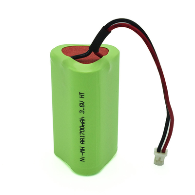 Cella batteria Ni Mh ad alta capacità 3.6 V AA1700mAh per illuminazione di emergenza e utensili elettrici