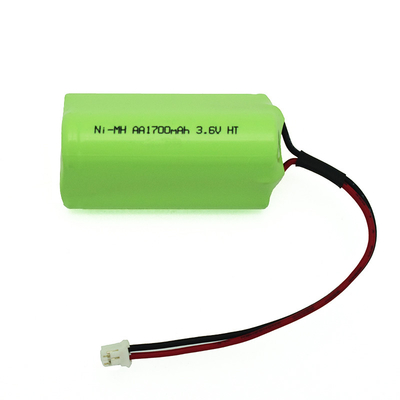 Cella batteria Ni Mh ad alta capacità 3.6 V AA1700mAh per illuminazione di emergenza e utensili elettrici