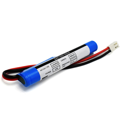 Illuminazione di emergenza 600mAh 6,4 Volt Batterie di tipo LiFePO4 Stick
