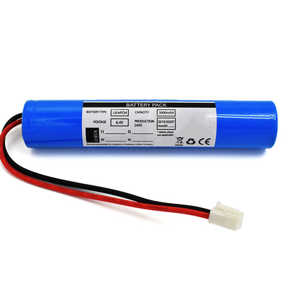 Tipo di bastone Batterie LiFePO4 3000mAh 6,4 Volt Usare l'illuminazione solare di emergenza