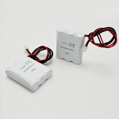 Illuminazione di emergenza Side by Side Tipo Ni-Cd Batteria AA900mAh 3.6V
